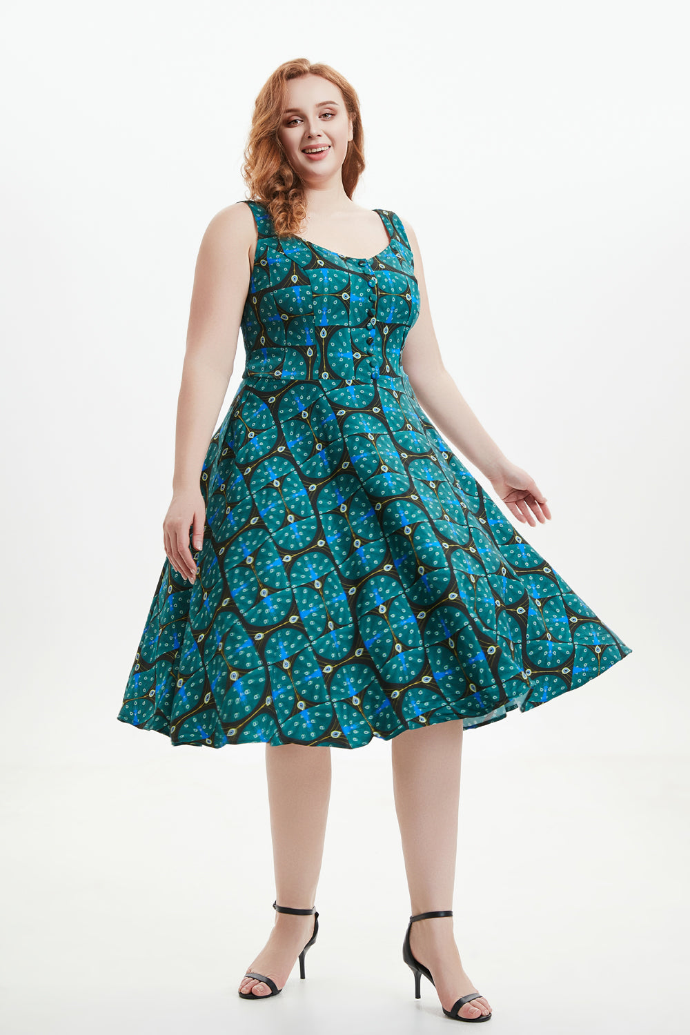 "Heidi" Art Deco Peacock