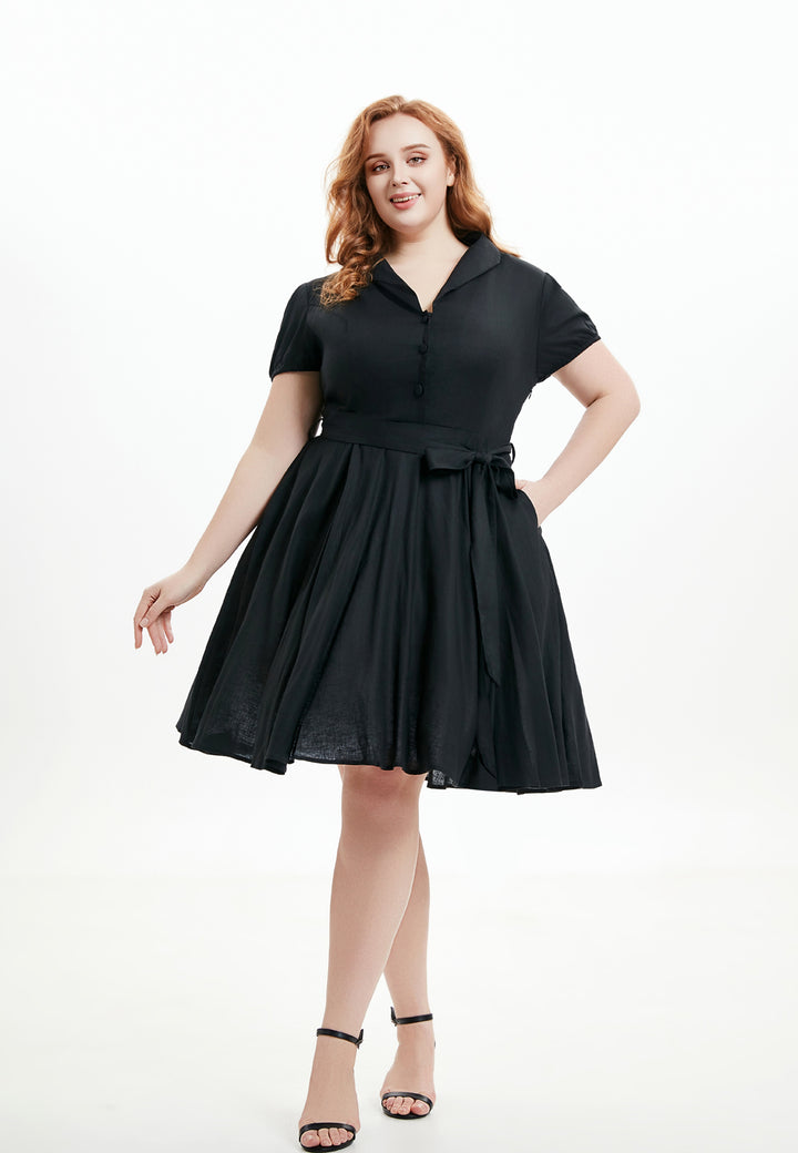 "Monroe" Black (Solid)