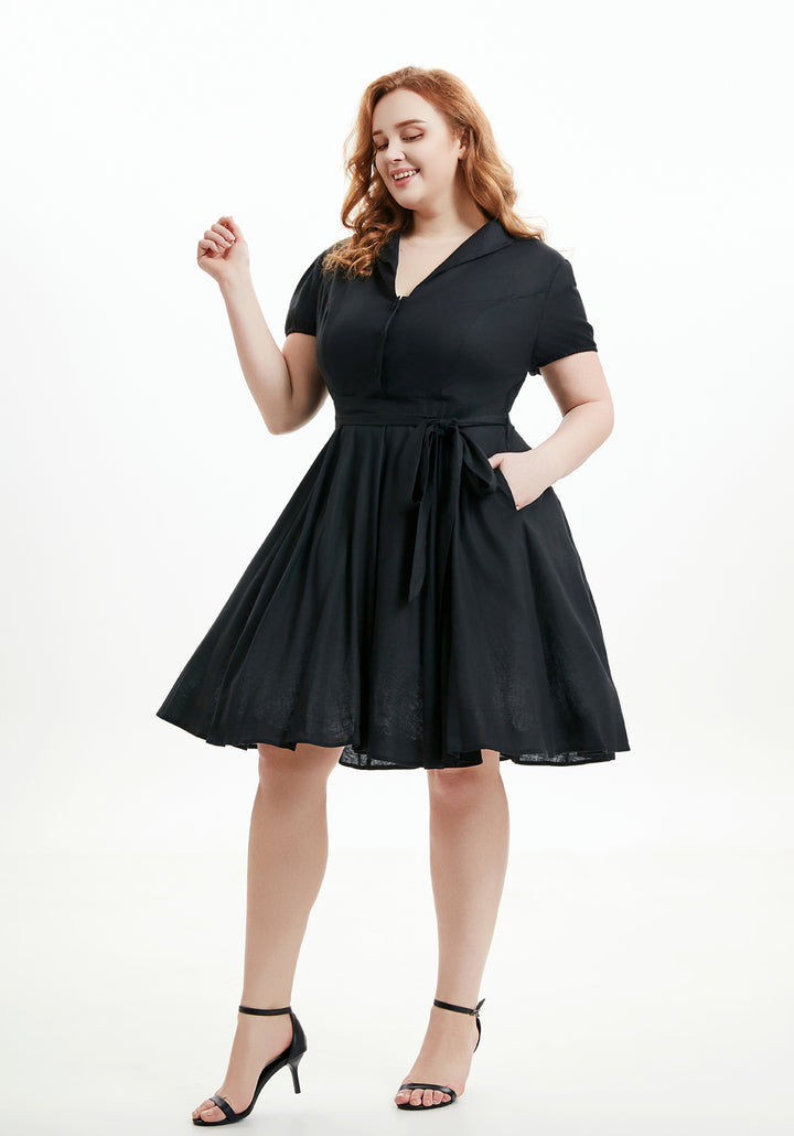 "Monroe" Black (Solid)