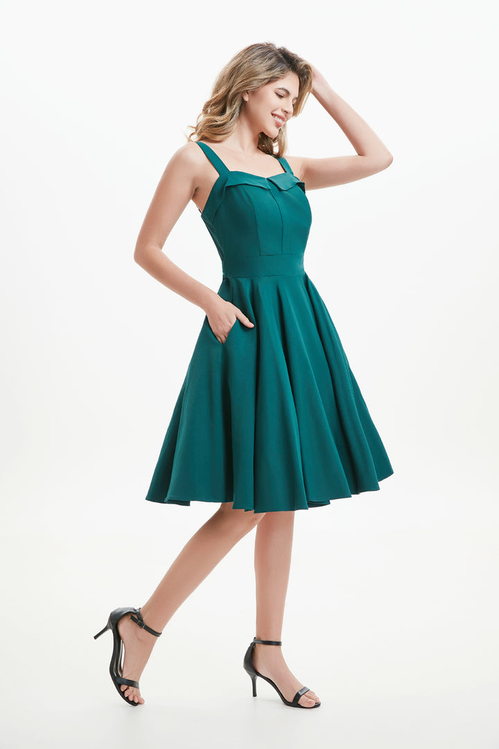"Kyla" Teal (Solid) Viscose Blend with Stretch