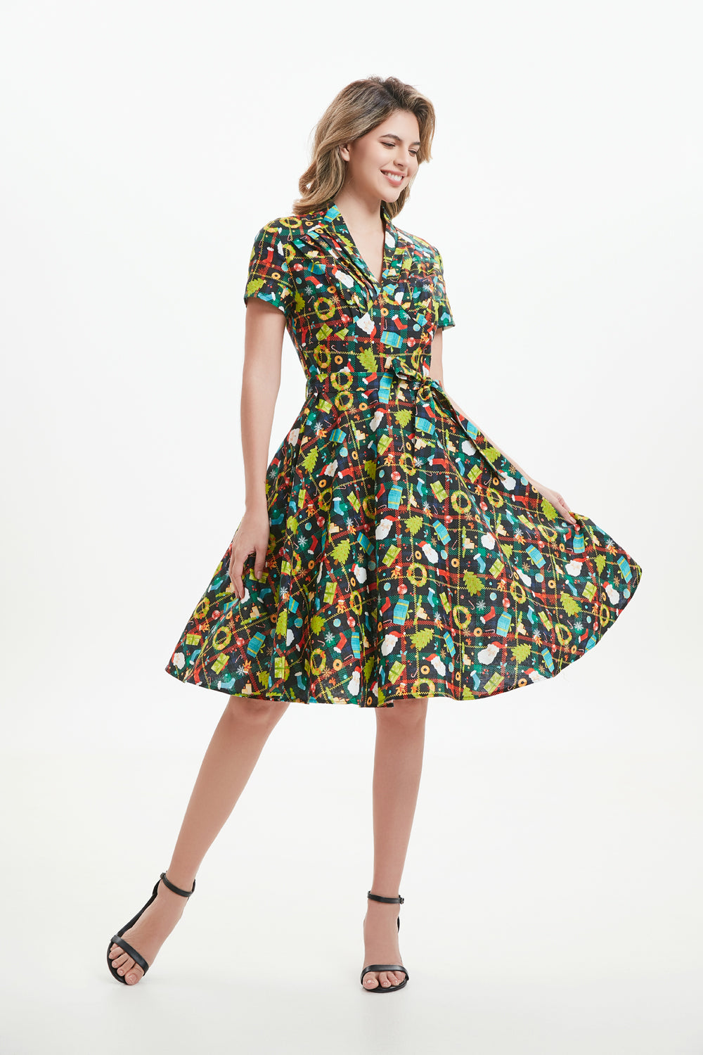 "Rose" Plaid Tidings