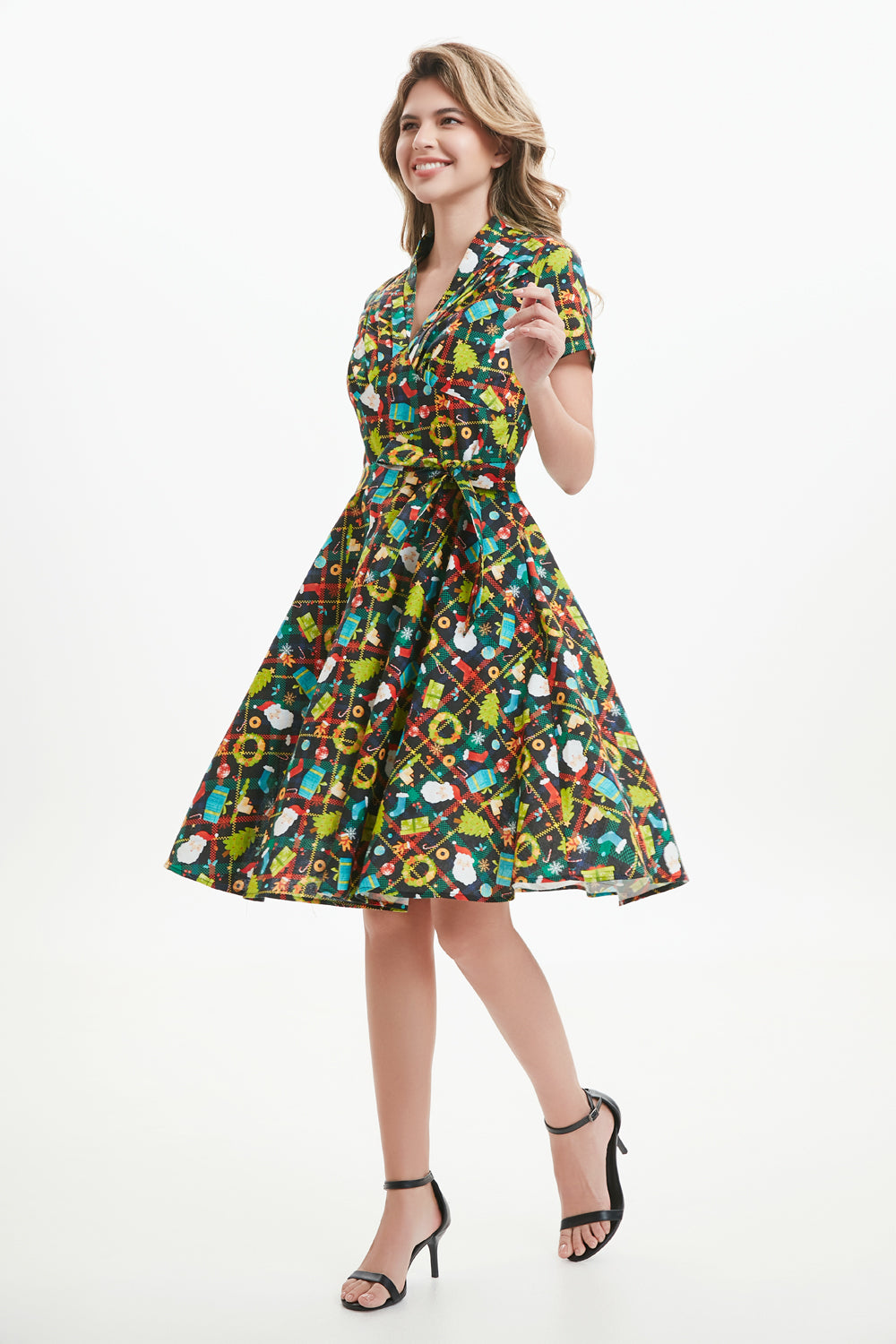 "Rose" Plaid Tidings