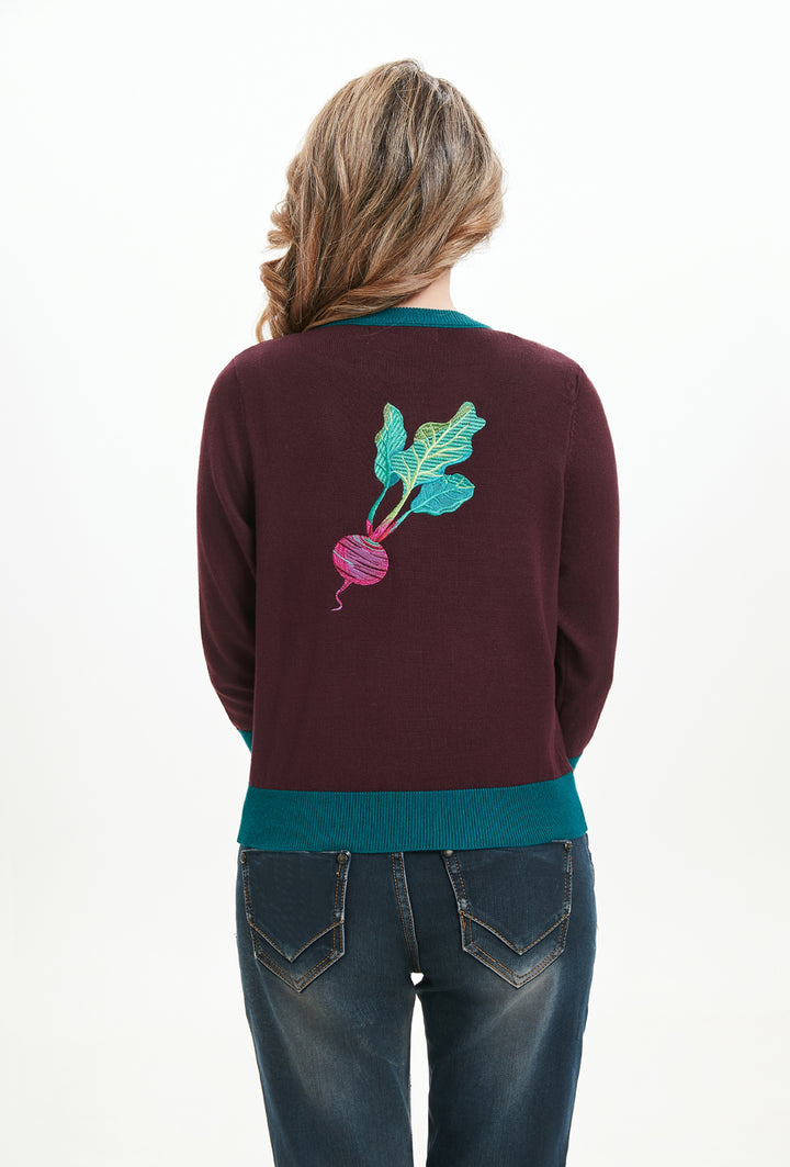 "Leslie" The Beet Goes On (Embroidered)
