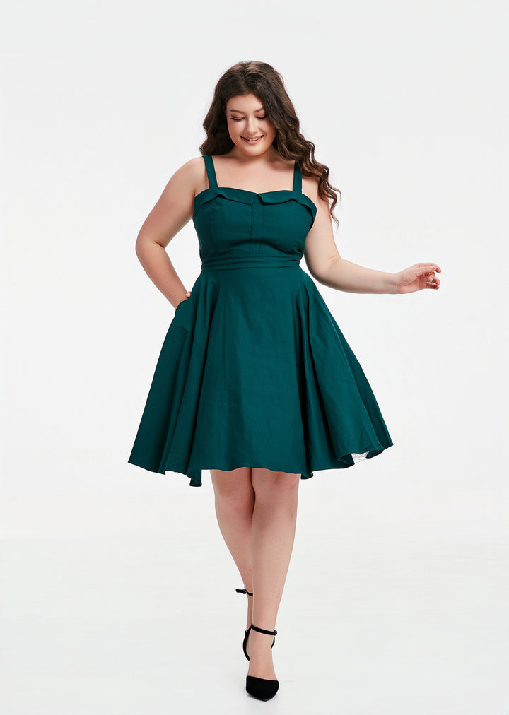 "Kyla" Teal (Solid) Viscose Blend with Stretch