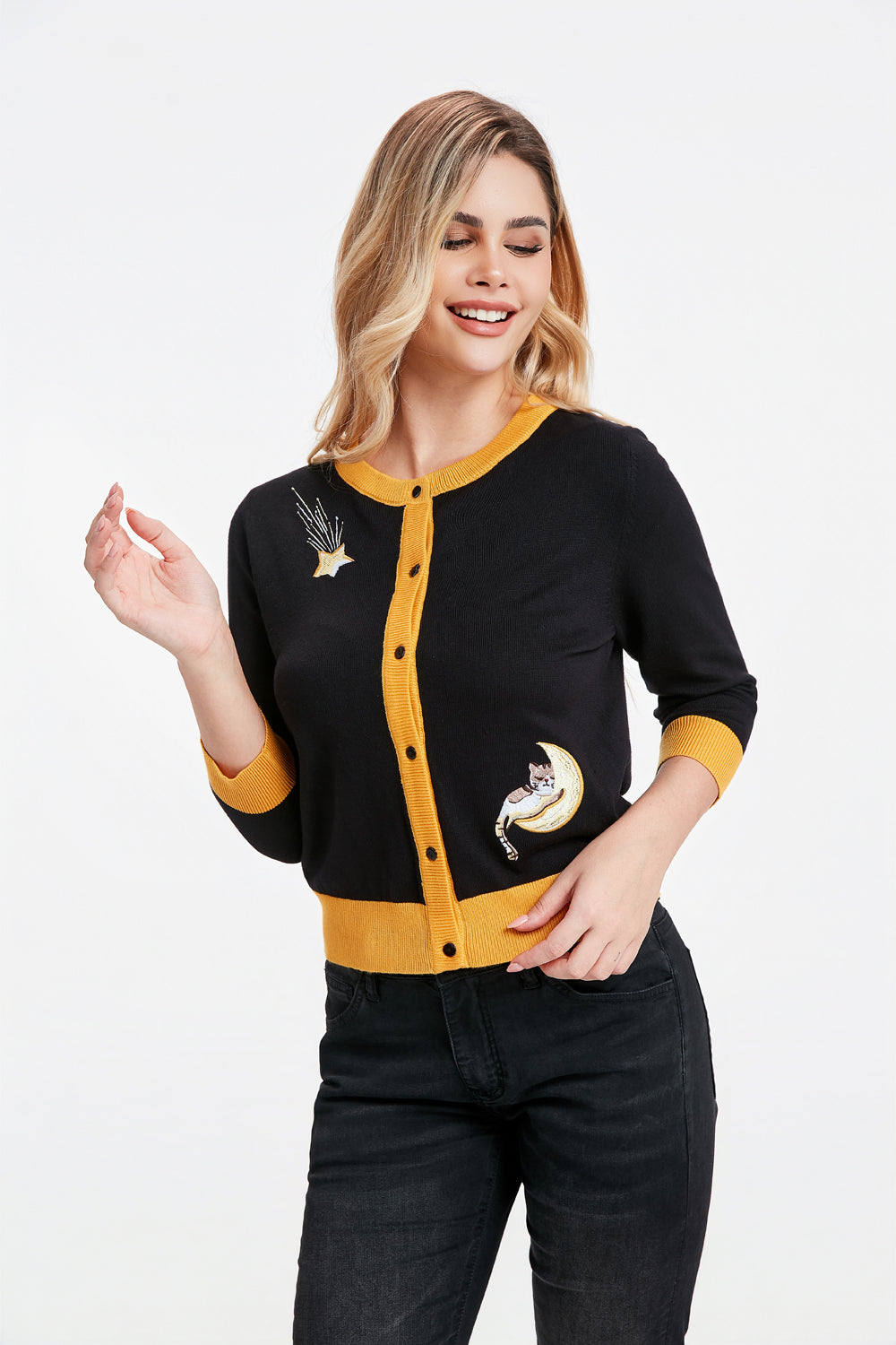 "Leslie" Meowgical Galaxy (Embroidered)
