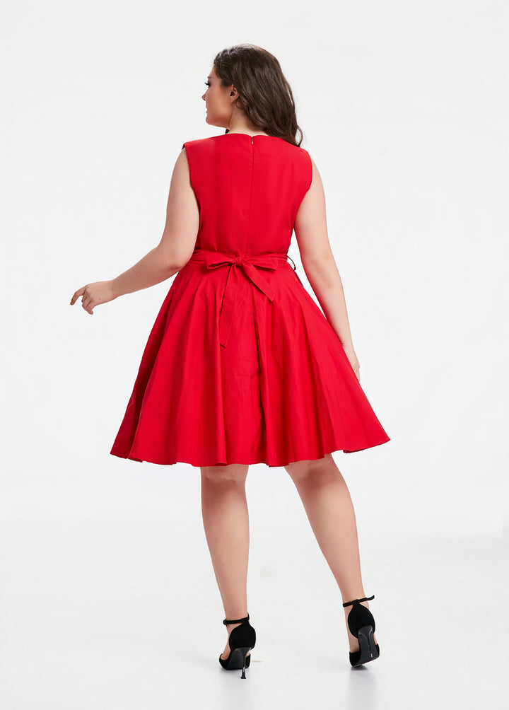 "Ruby" Red (Solid) Viscose Blend with Stretch