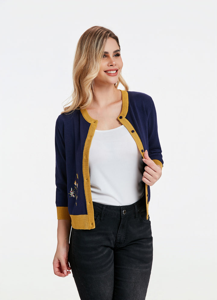 "Leslie" Summer Nights (Embroidered)