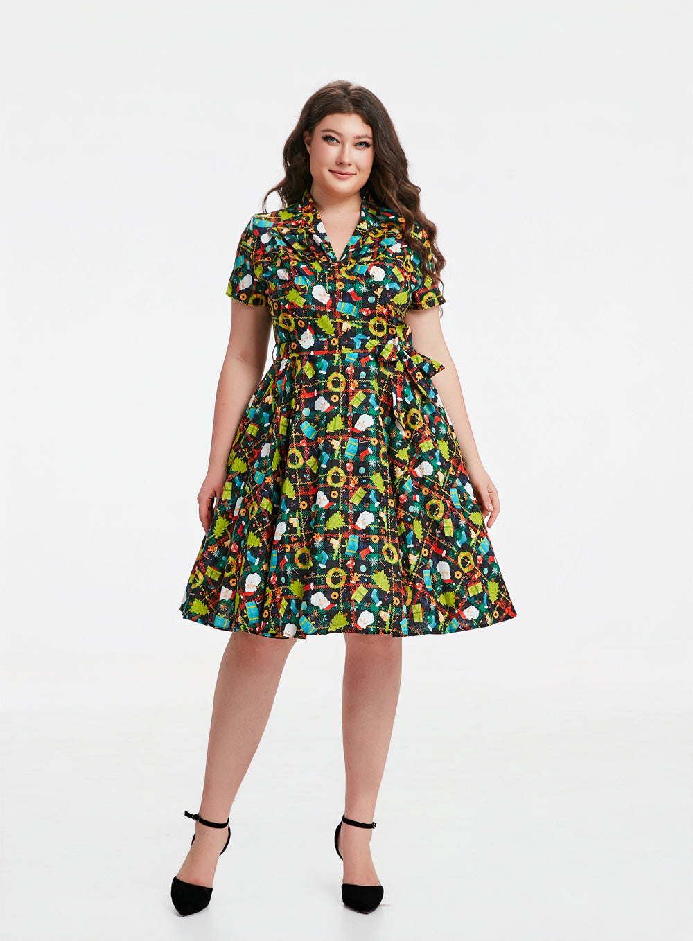 "Rose" Plaid Tidings