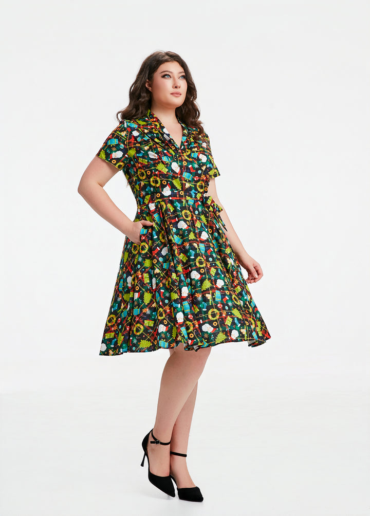 "Rose" Plaid Tidings