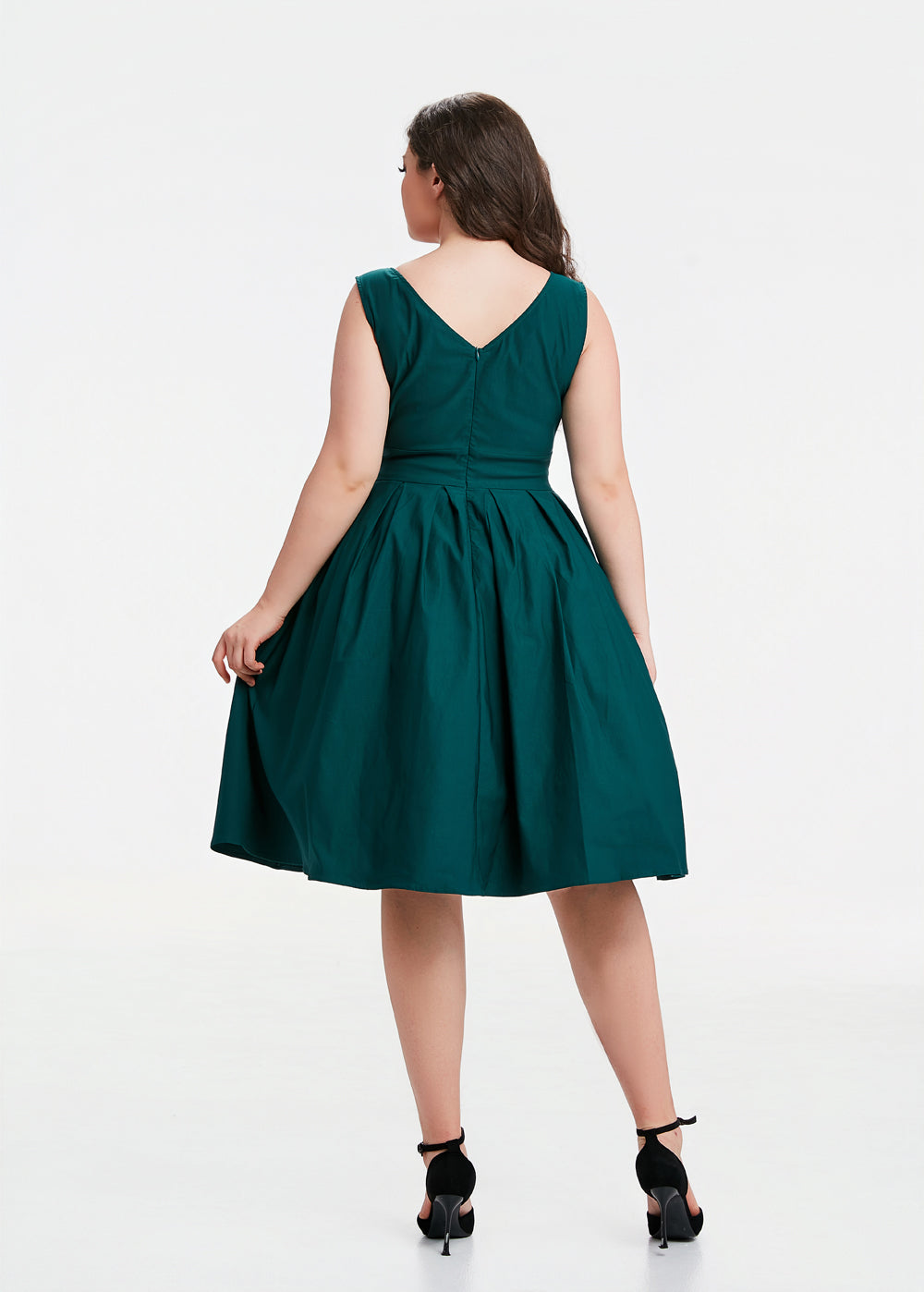 "Lily" Teal (Solid) Viscose Blend with Stretch