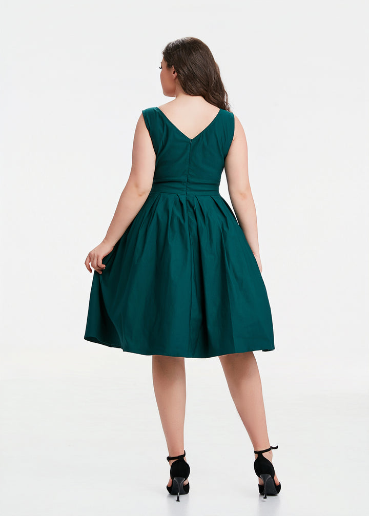 "Lily" Teal (Solid) Viscose Blend with Stretch
