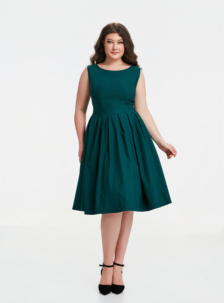 "Lily" Teal (Solid) Viscose Blend with Stretch