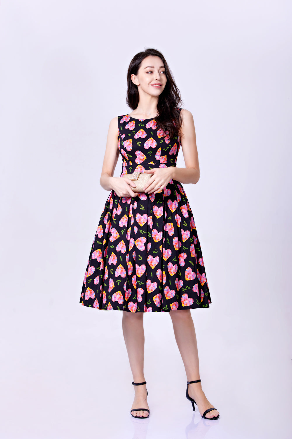 "Lily" Heart &amp; Leaves