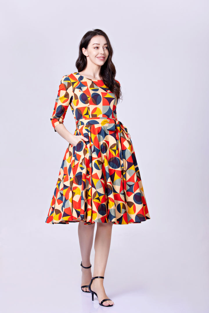 "Aria" Mid Century Geometrics