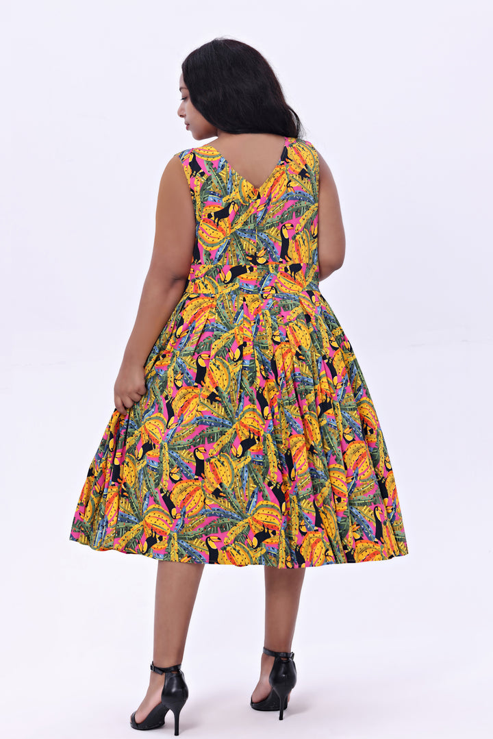 "Lily" Tropical Toucans