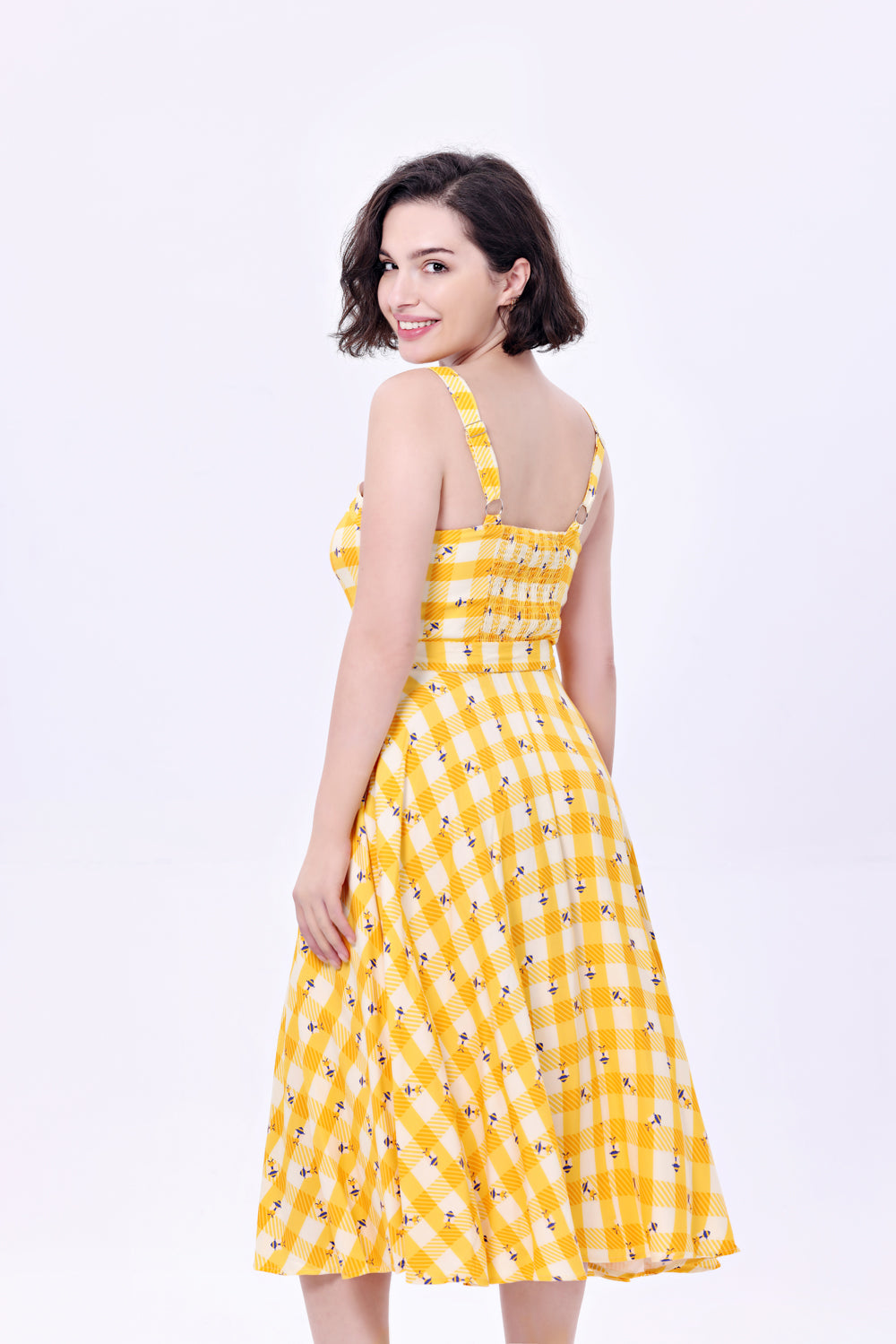 "Lori" Bees in Gingham