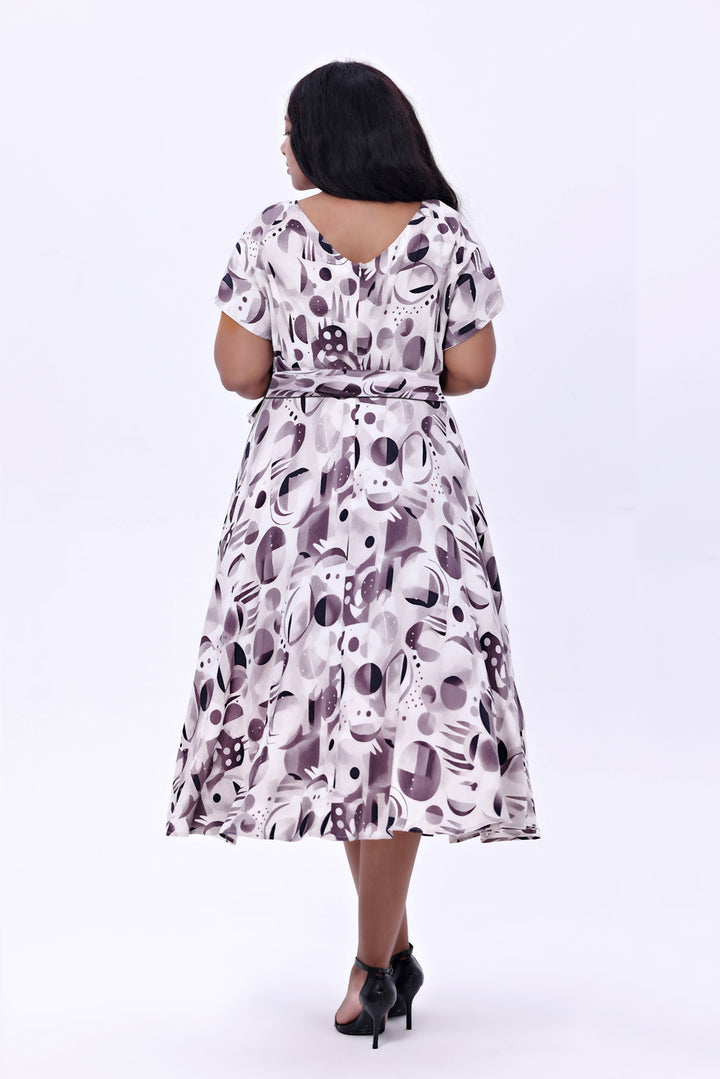 "Bella" Monochrome Geometrics