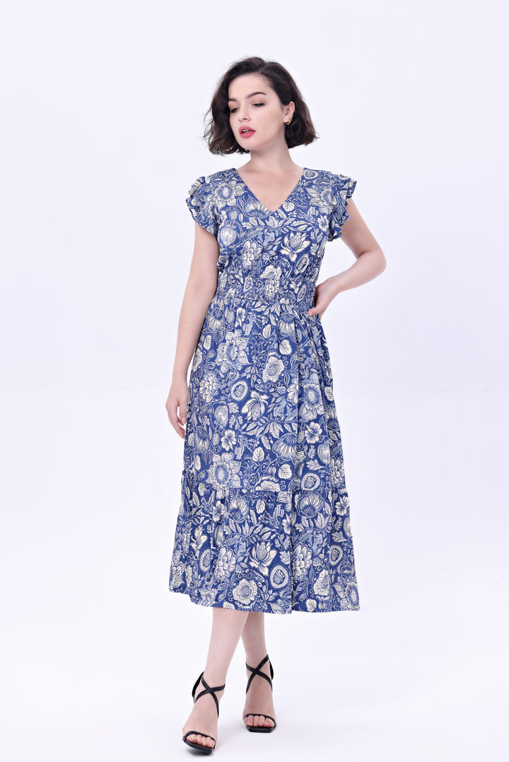 "Daisy" Monochrome Florals