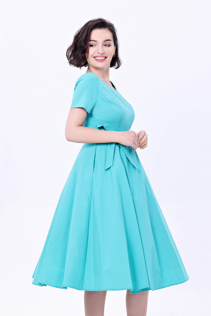 "Bella" Turquoise (Solid)
