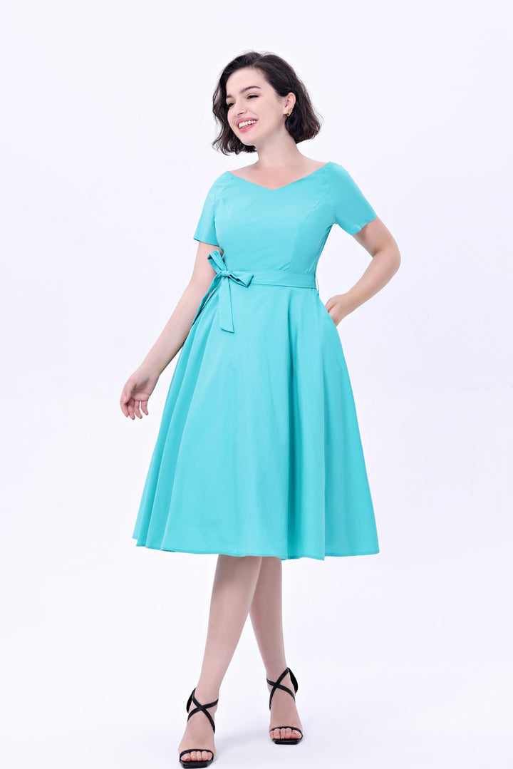 "Bella" Turquoise (Solid)