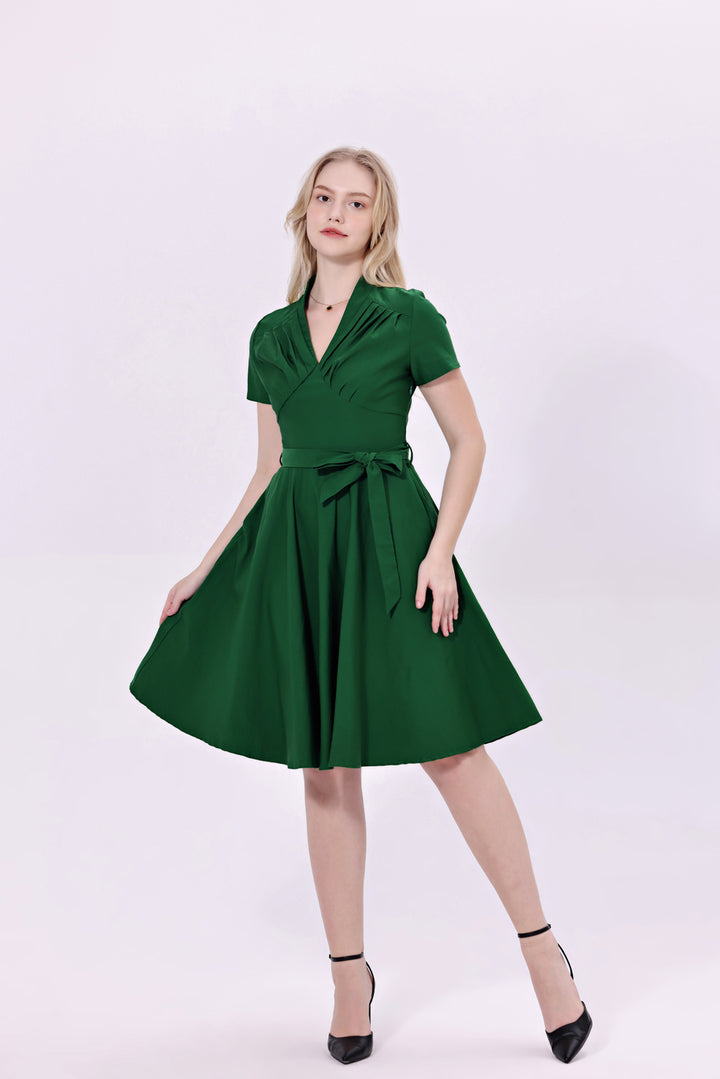 "Rose" Forest Green