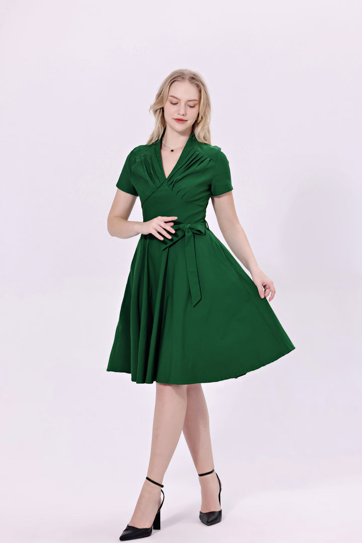 "Rose" Forest Green