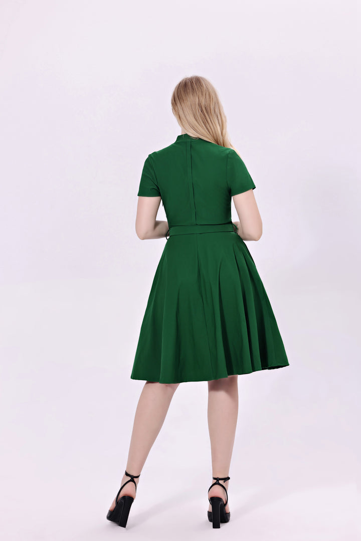 "Rose" Forest Green