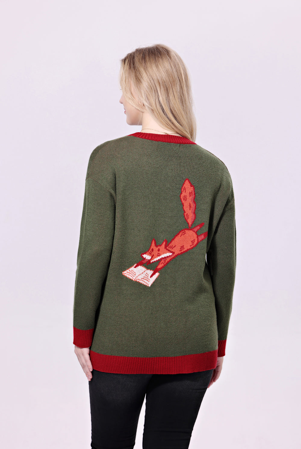 Adley Fox Cardigan w/ Pockets