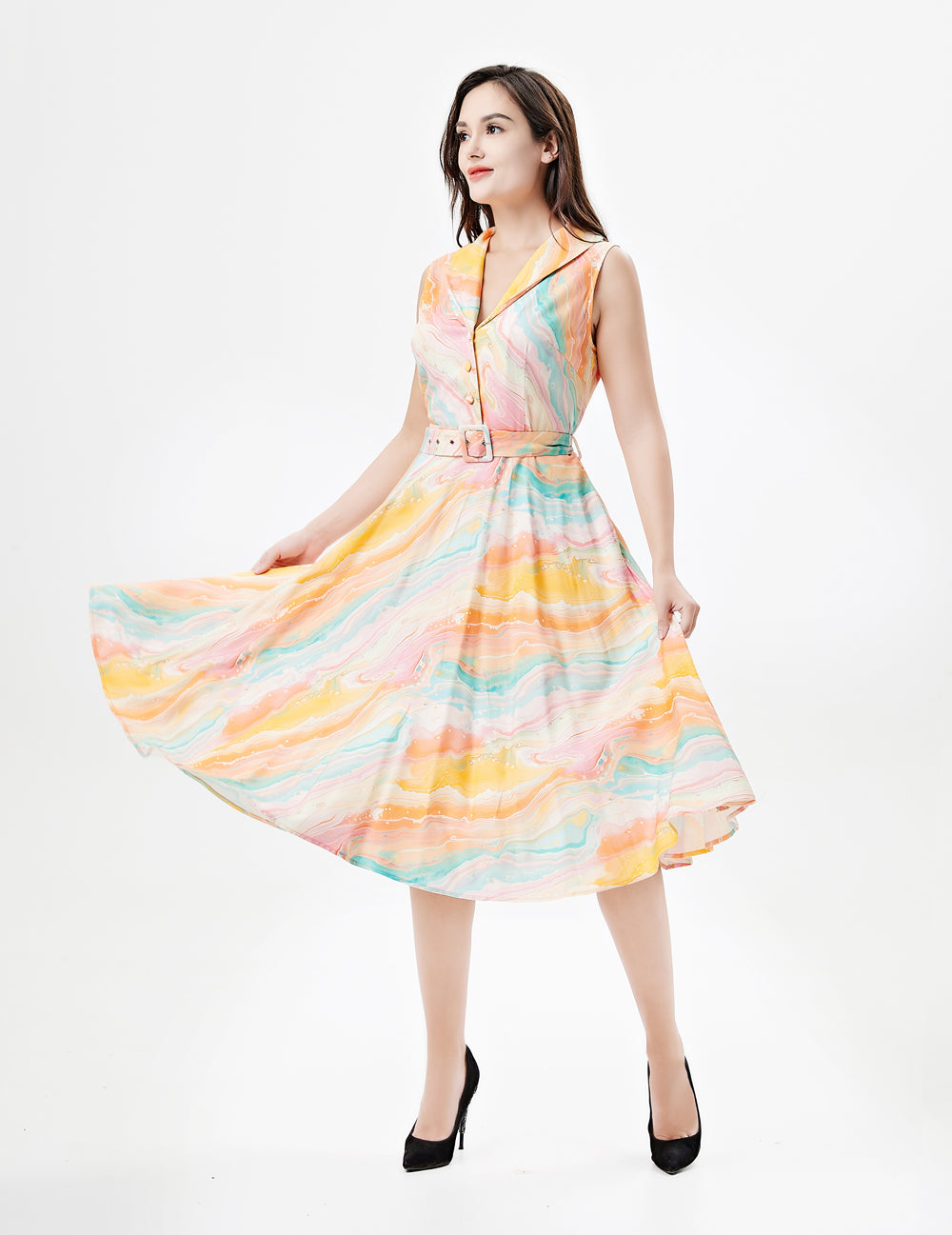 gumi◎お値下げ中です◎INDIAN POOL MARBLE DRESS MEDI INDIAN POOL MARBLE DRESS