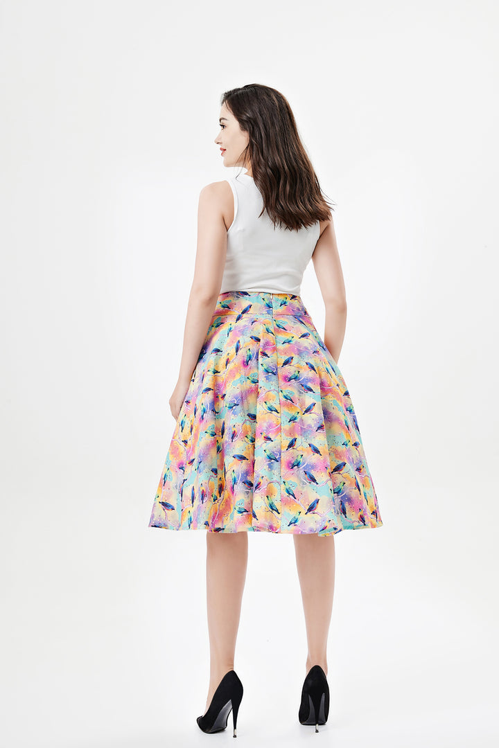 "Clara" Rainbow Flock