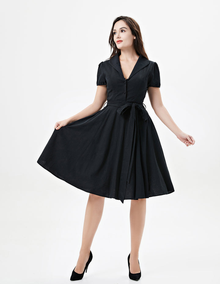 "Monroe" Black (Solid)
