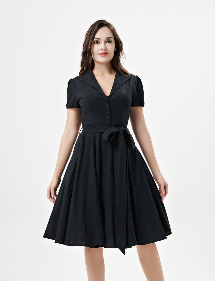 "Monroe" Black (Solid)