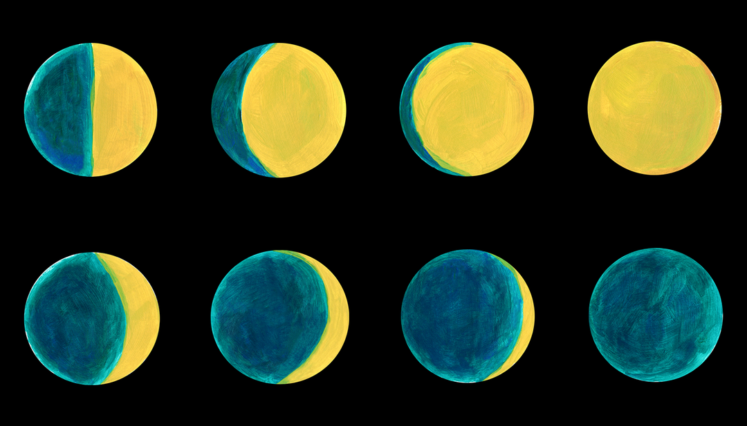"Lori" Golden Moon Phase