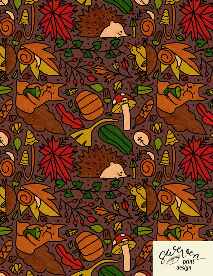 "Ruby" Woodland Whimsy