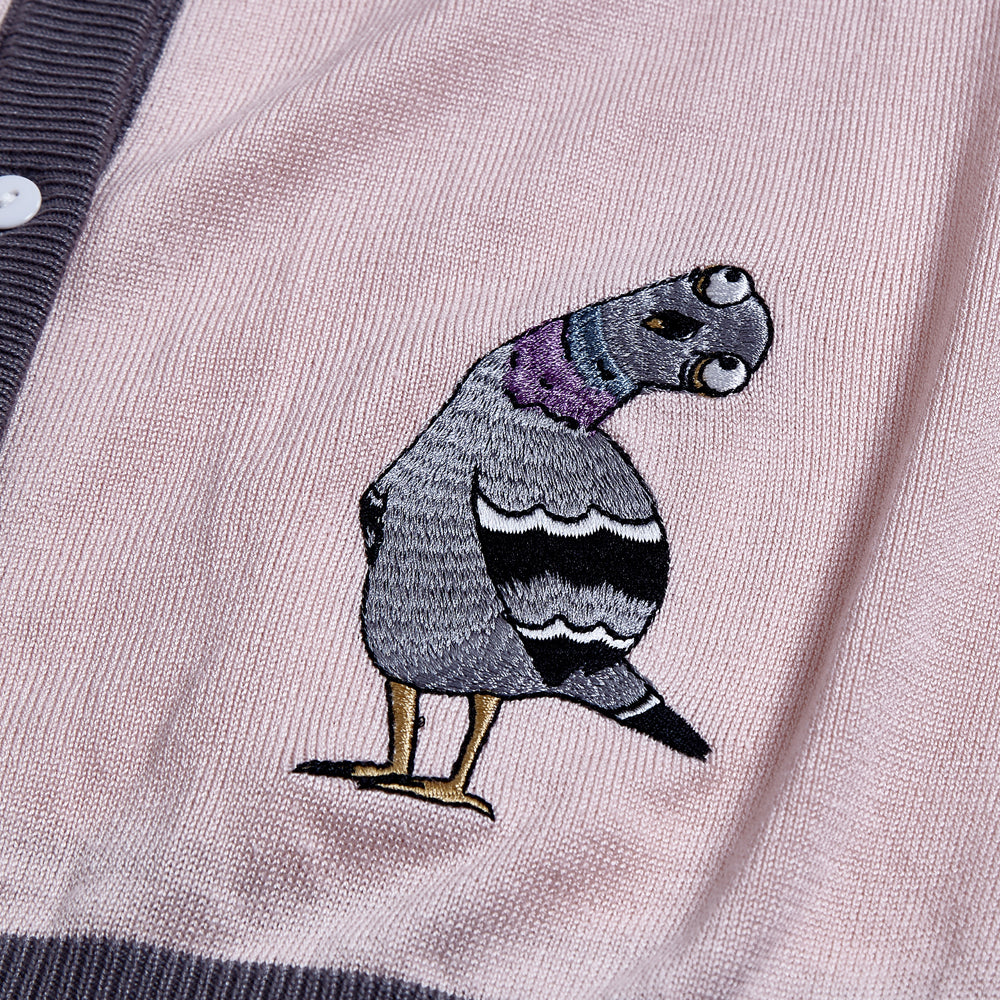 "Leslie" Swingin’ Pigeons (Embroidered)
