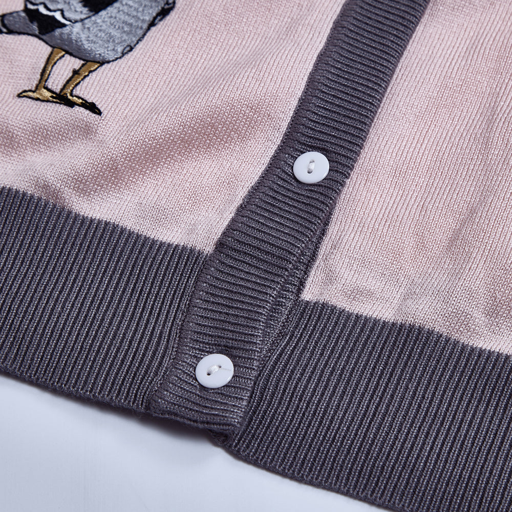 "Leslie" Swingin’ Pigeons (Embroidered)