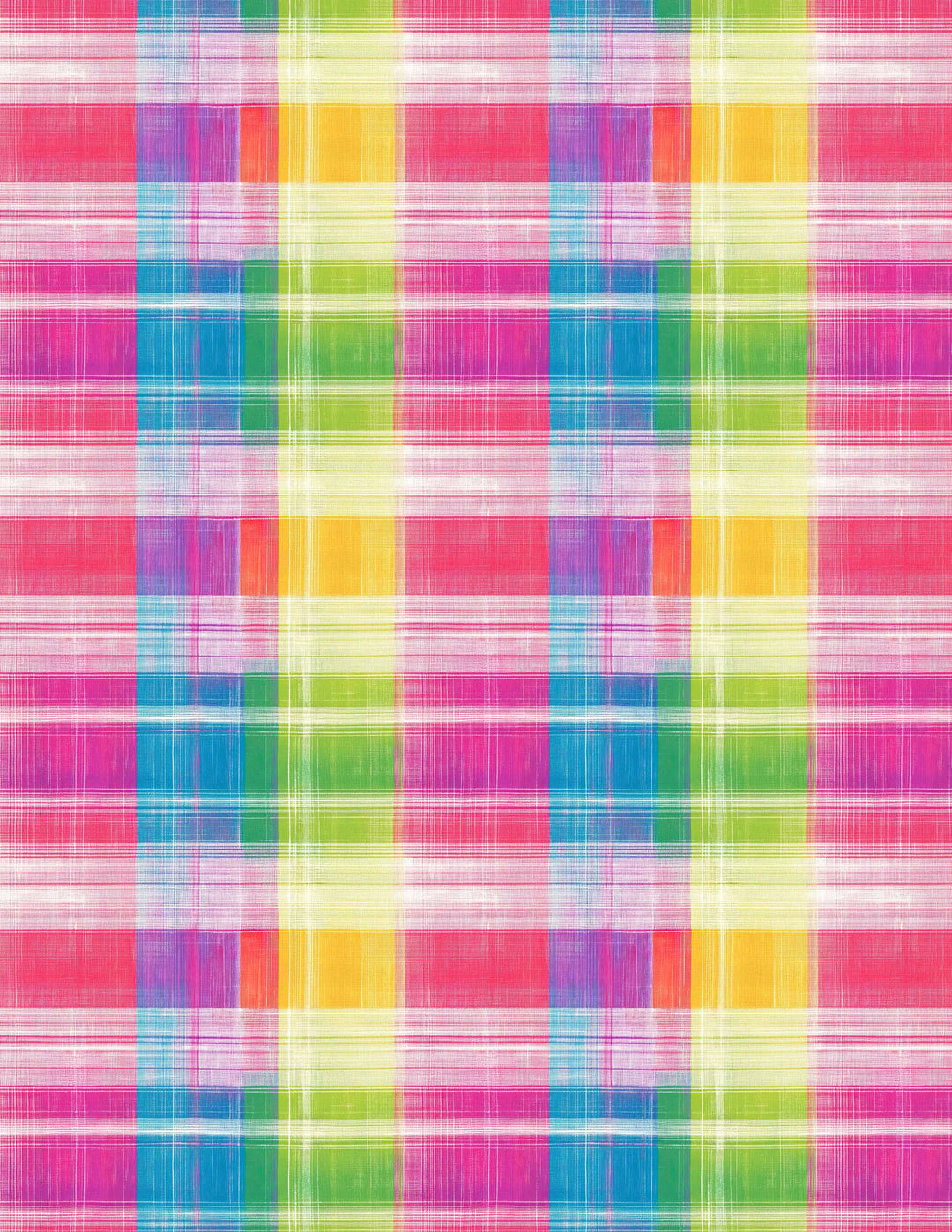 "Lori" Rainbow Plaid Jubilee