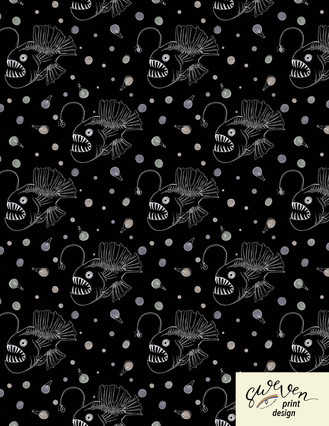 "Jani" Midnight Anglerfish