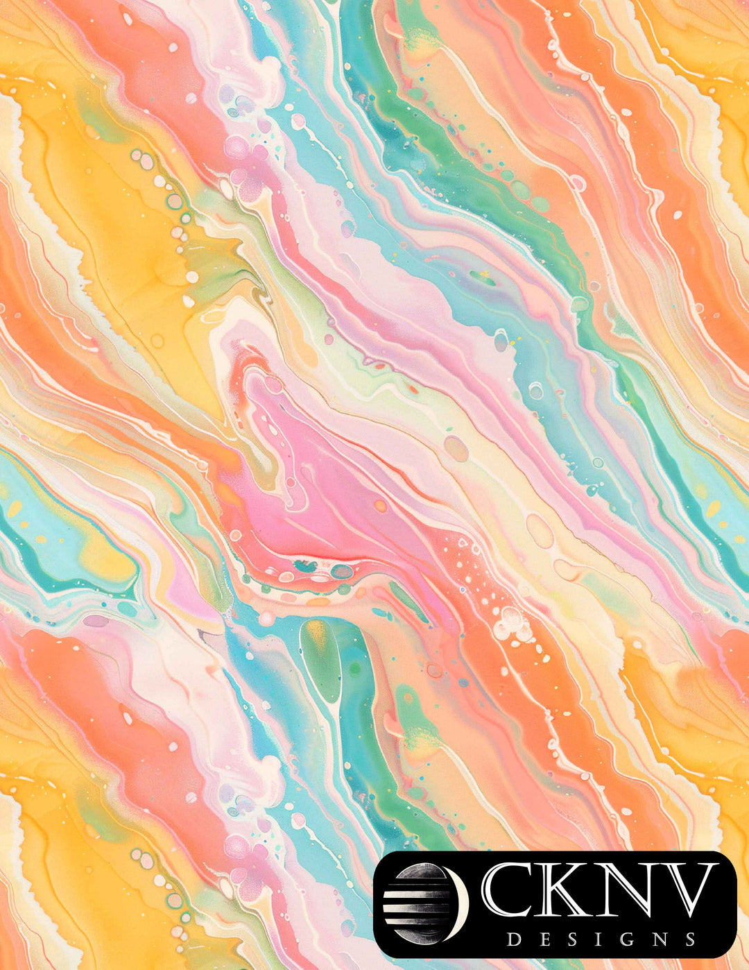 "Jani" Rainbow Marble