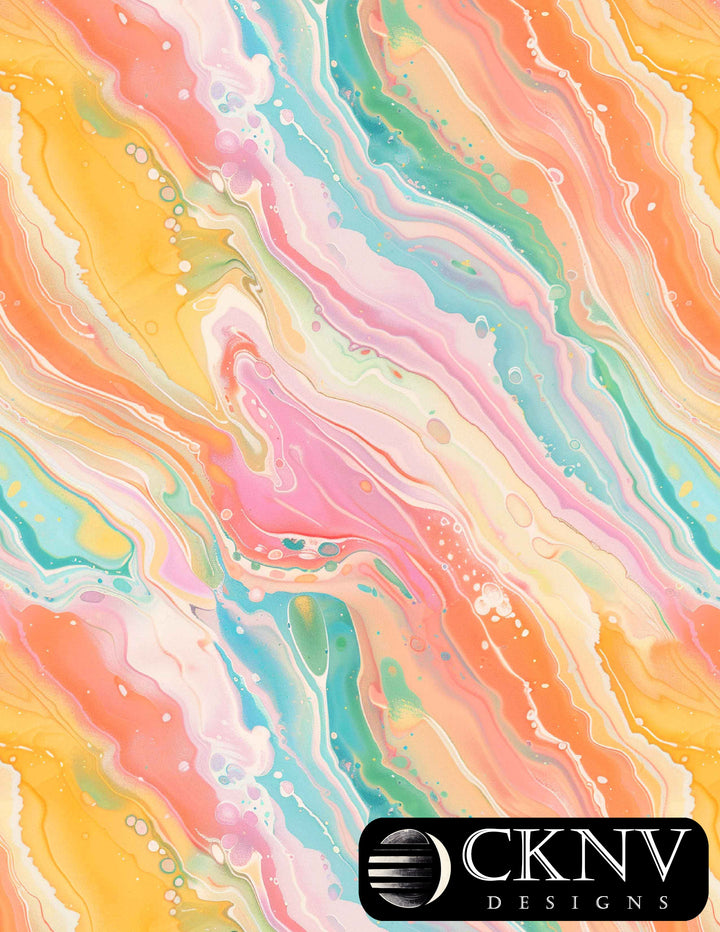 "Jani" Rainbow Marble