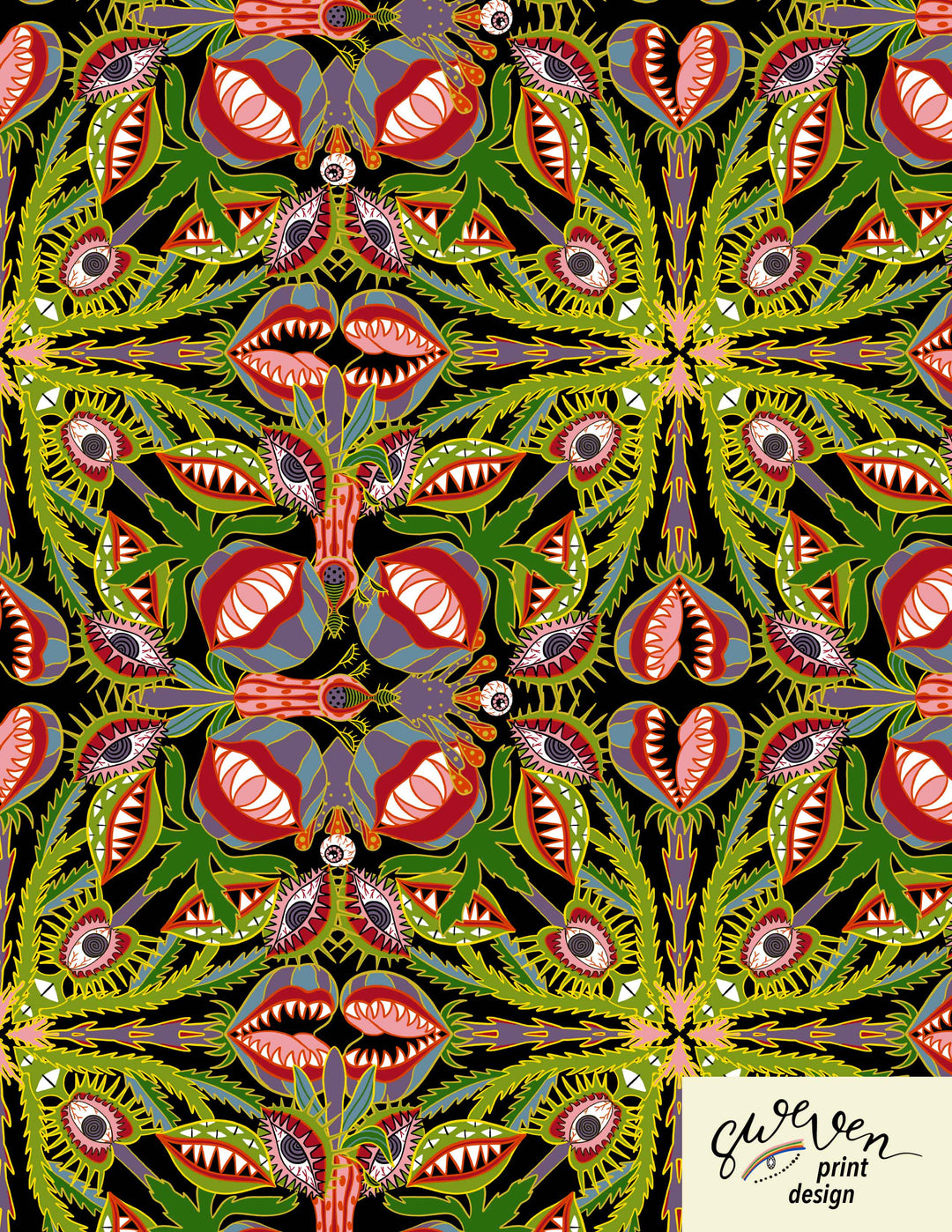 "Jani" Fanged Flora (Venus Fly Trap)