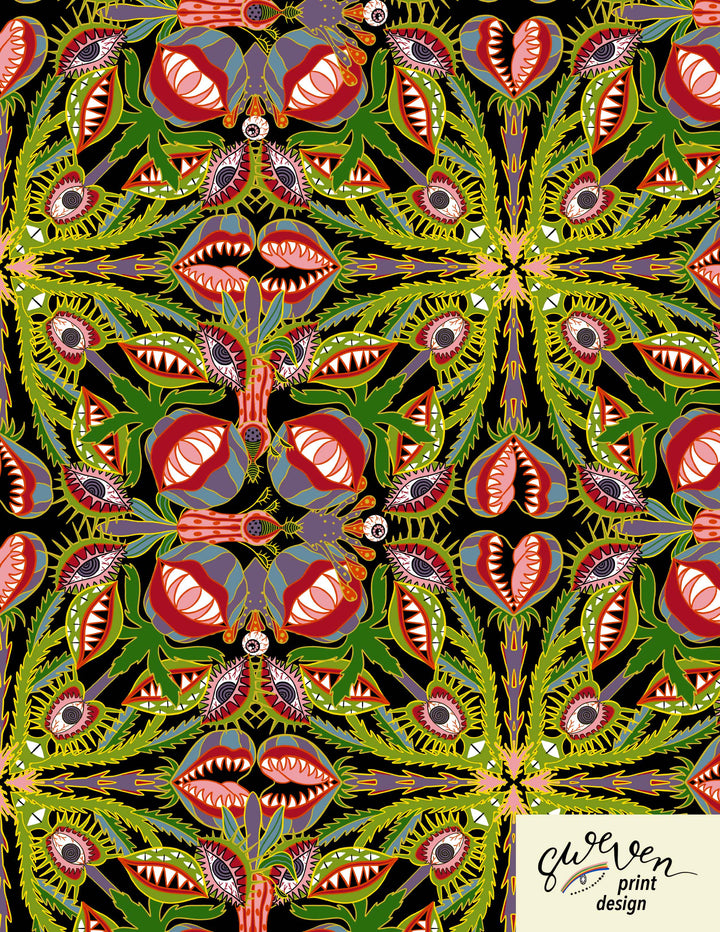 "Jani" Fanged Flora (Venus Fly Trap)