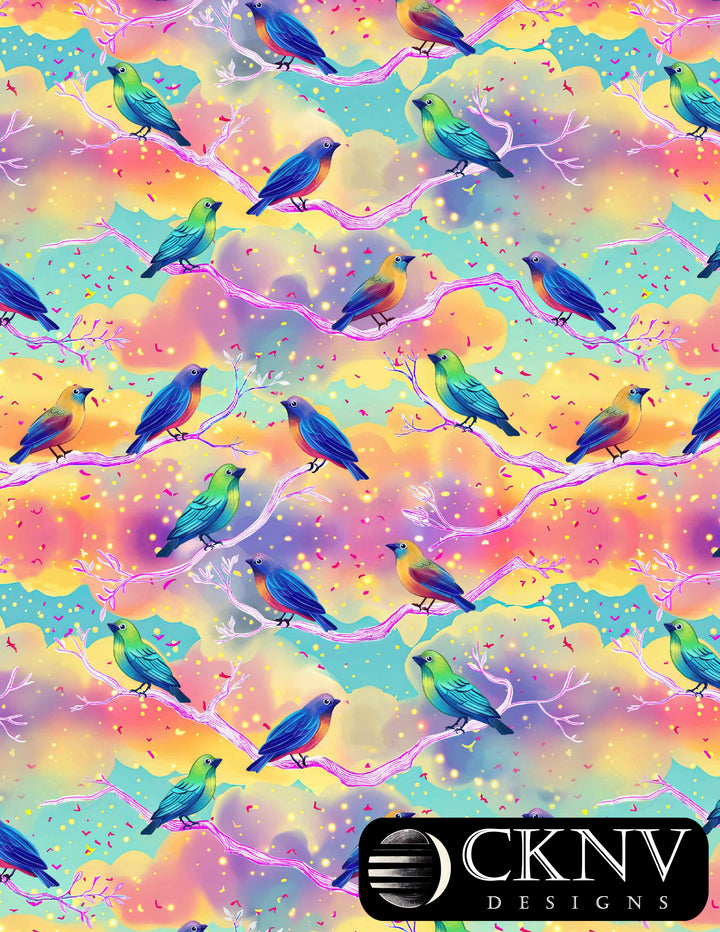 "Clara" Rainbow Flock
