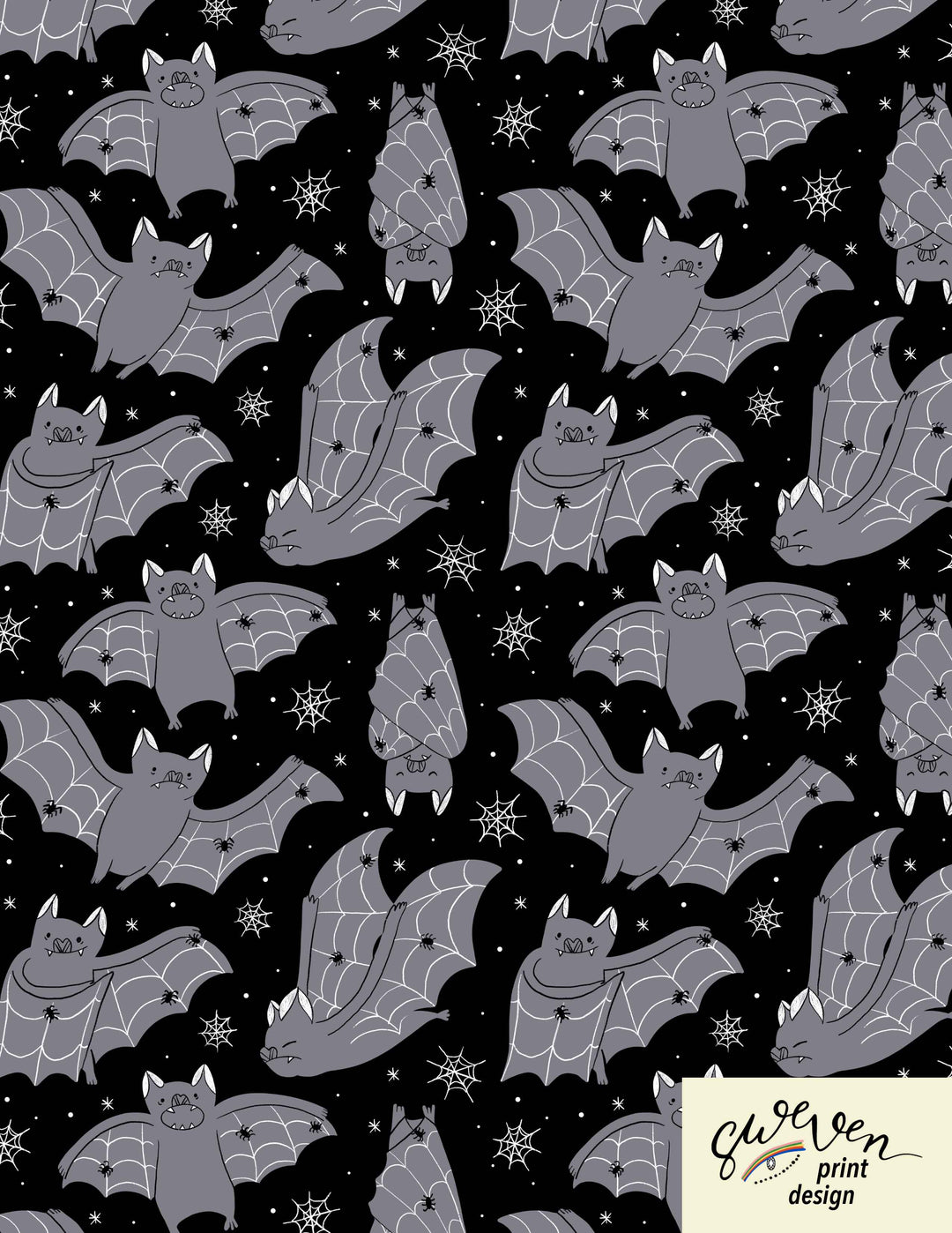 "Eden" Moonlit Bats