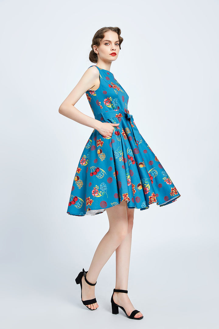 "Ruby" Cherry Floral