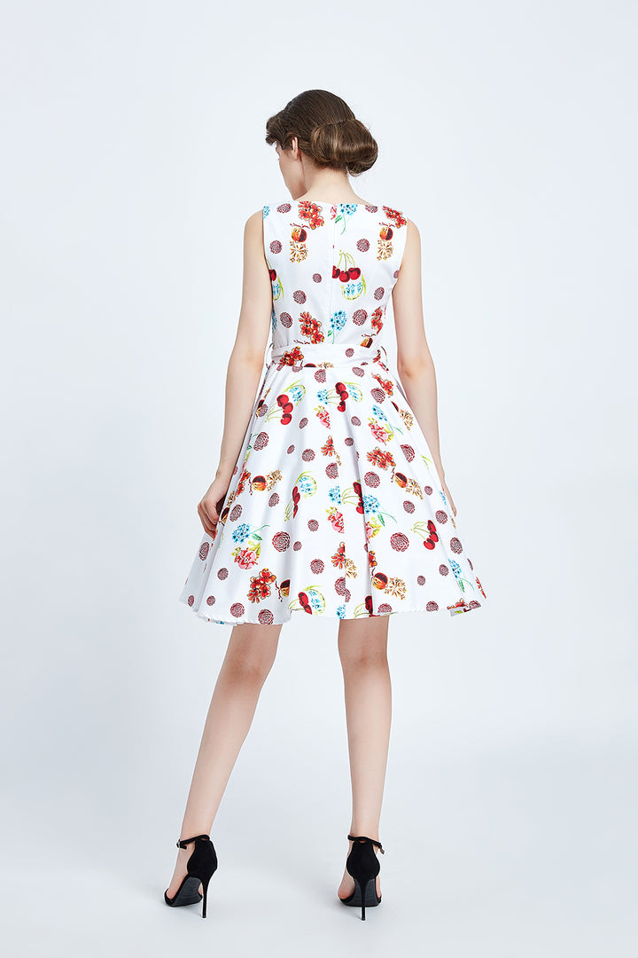 "Ruby" Cherry Floral
