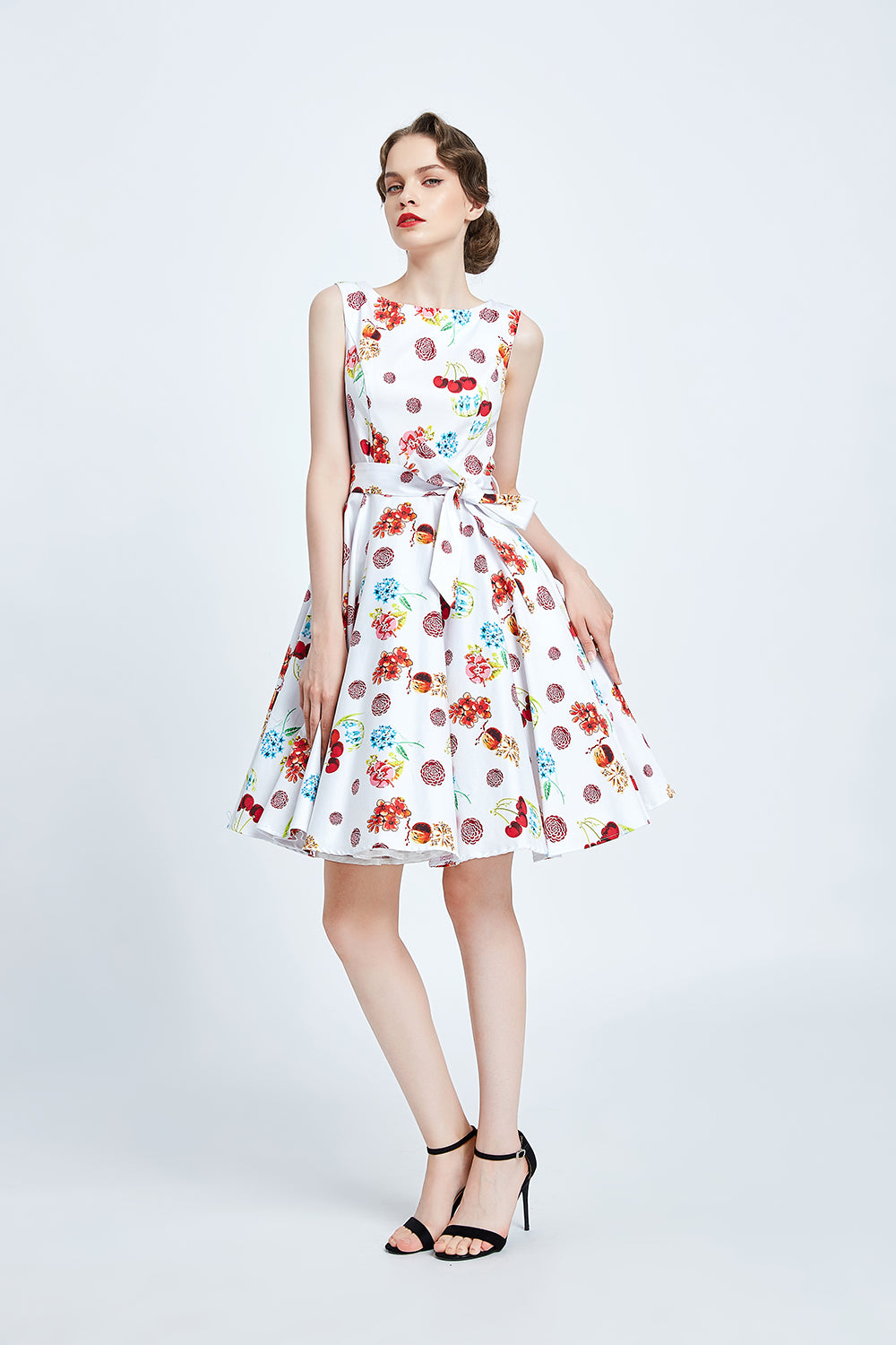 "Ruby" Cherry Floral