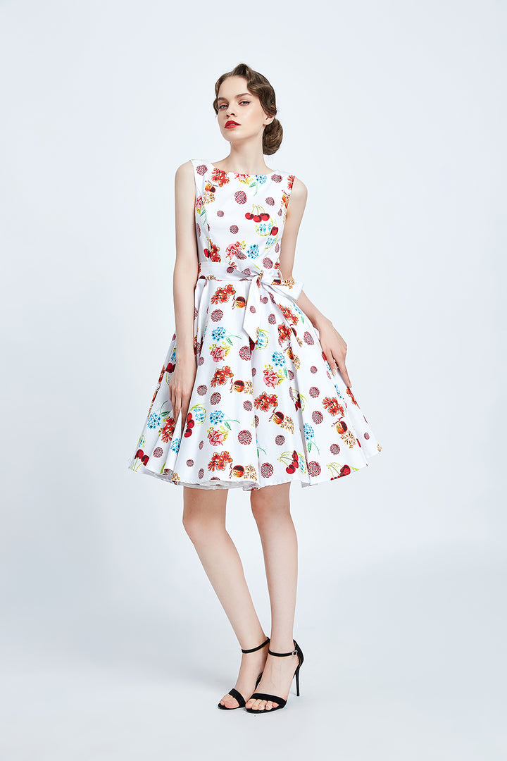 "Ruby" Cherry Floral