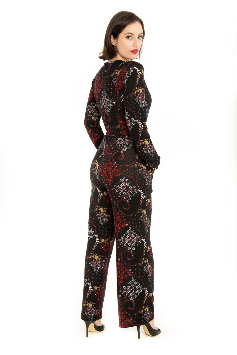 "Lisa" Multi Geometric Floral