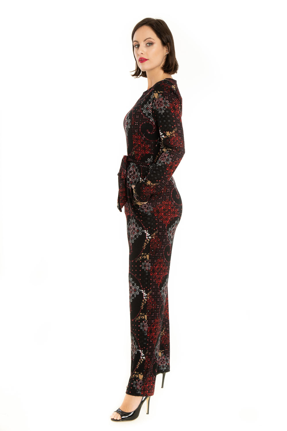 "Lisa" Multi Geometric Floral